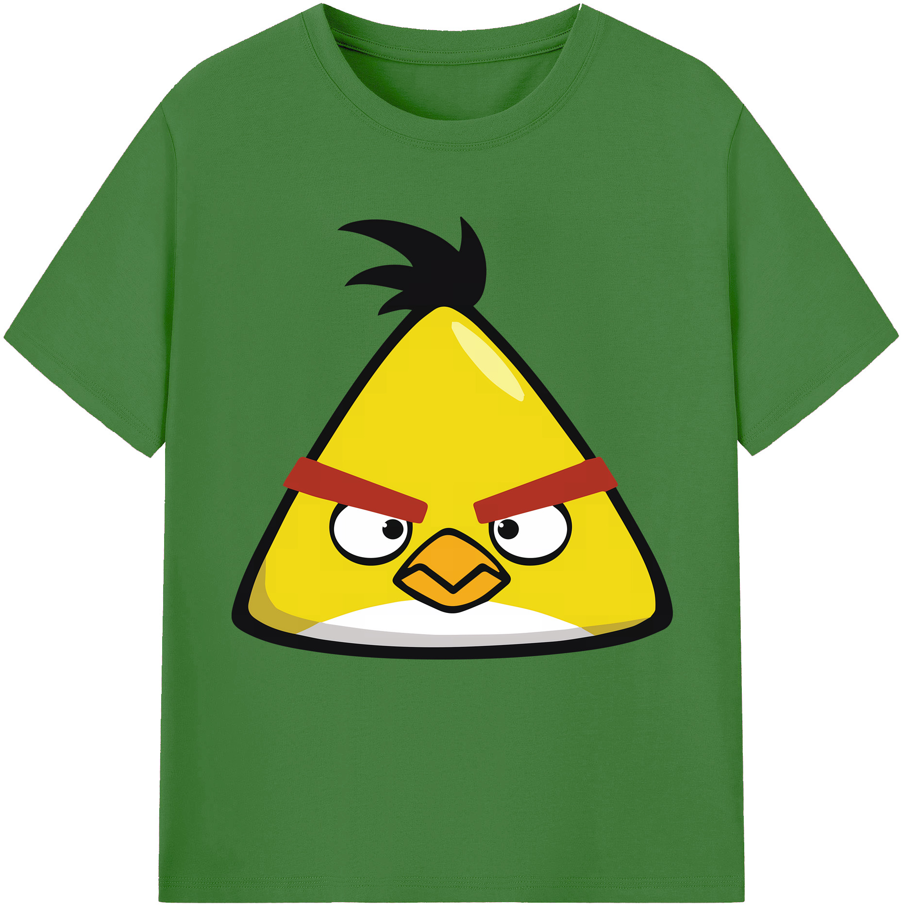 （画像用） Angry Birds アングリーバード レディースカジュアルプリントTシャツ（綿100％）